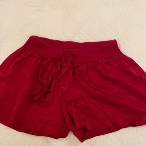 Red PJ harlow shorts